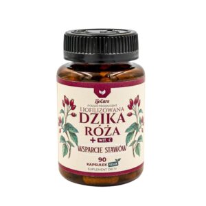 suplement diety liofilizowana dzika róża 90 kapsułek