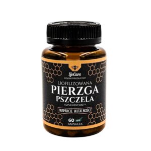 liofilizowana pierzga pszczela LioCare suplement diety 60 kapsułek