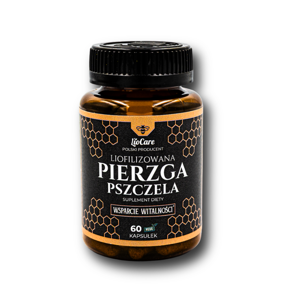 Liofilizowana Pierzga Pszczela LioCare